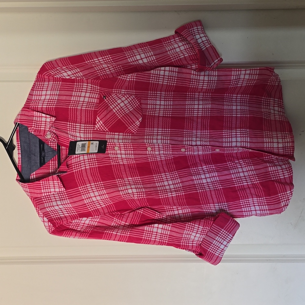 New Women's Tommy hilfiger heritage shirt size s